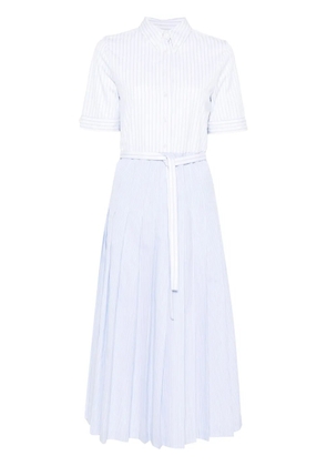 Thom Browne striped midi dress - Blue