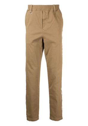 Undercover zip-detail straight-leg trousers - Brown