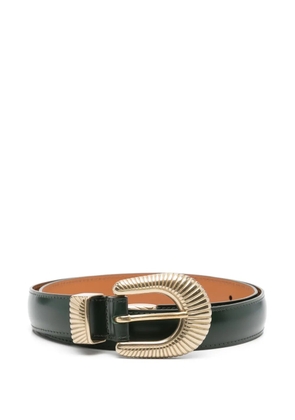 SANDRO leather belt - Green