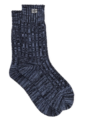 GANNI ribbed socks - Grey