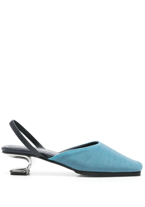 Nicole Saldaña 40mm Syd pumps - Blue