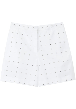Fabiana Filippi stud-detail tailored short - White