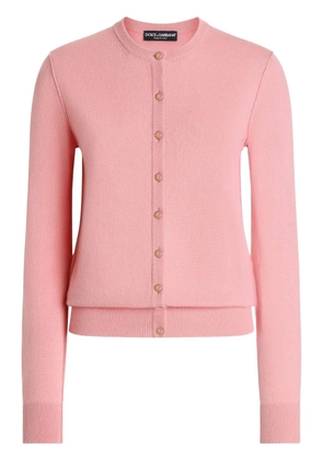 Dolce & Gabbana DNA button-down cardigan - Pink