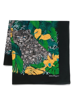 Ferragamo Pre-Owned 1990's cotton scarf - Black