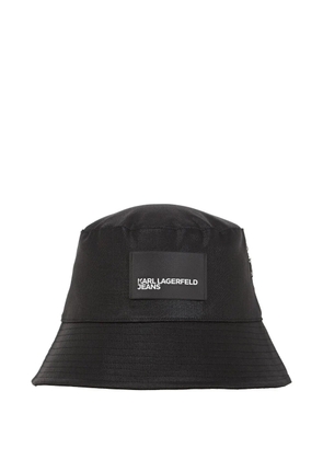 Karl Lagerfeld Jeans denim bucket hat - Black