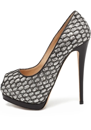 Giuseppe Zanotti Vintage glitter pumps - Black
