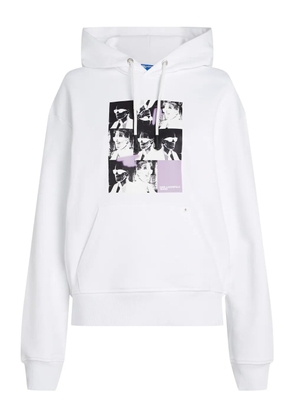 Karl Lagerfeld Jeans Relax Repeat hoodie - White