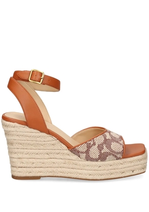 Coach 70mm wedge espadrilles - Brown
