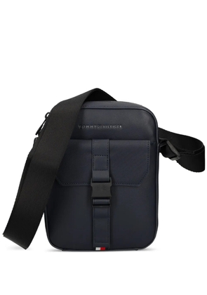 Tommy Hilfiger mini buckle-fastening messenger bag - Blue