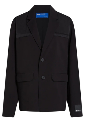 Karl Lagerfeld Jeans panelled blazer - Black