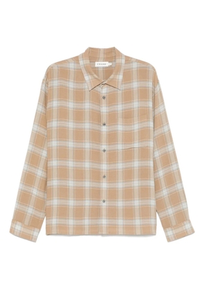 FRAME plaid shirt - Neutrals