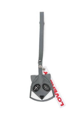 Charles Jeffrey Loverboy leather charm - Grey