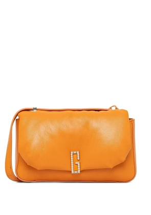 GUESS USA quilted G-logo satchel - Orange