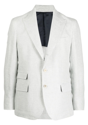 Eleventy single-breasted blazer - White