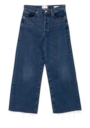 FRAME Le Low Baggy wide-leg jeans - Blue