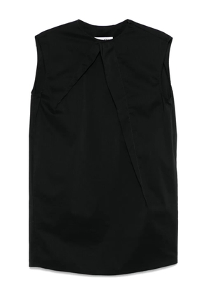 MM6 Maison Margiela pleated mini dress - Black