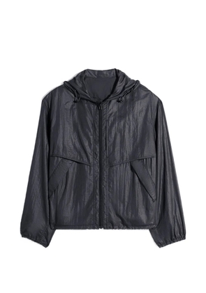 LEMAIRE hooded zip-up windbreaker - Black