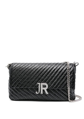 John Richmond studded shoulder bag - Black