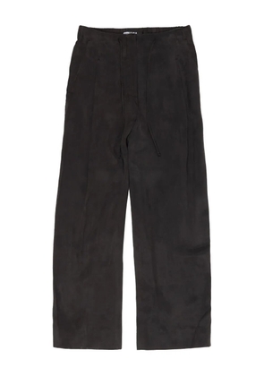 Bimba y Lola pleated drawstring trousers - Black