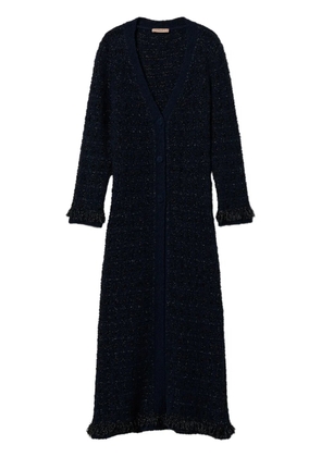 TWINSET checked jacquard cardigan - Black