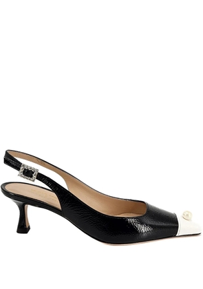 Madison.Maison pearl slingback pumps - Black