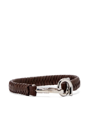 Ferragamo leather bracelet - Silver