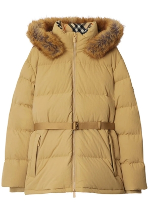 Burberry puffer jacket - Yellow