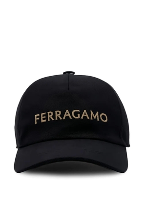 Ferragamo logo-embroidered baseball cap - Black