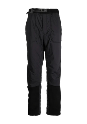 and Wander belted trousers - Black