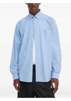 Les Deux striped-pattern shirt - Blue