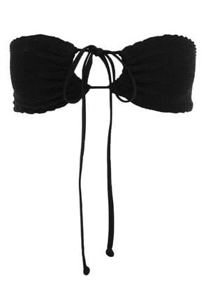 BOUND Jean bikini top - Black