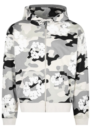 Denim Tears camouflage-print hoodie - Black