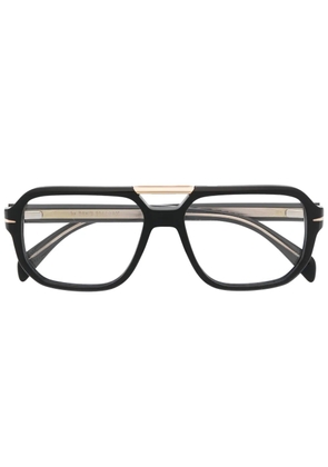 Eyewear by David Beckham pilot-frame glasses - Black