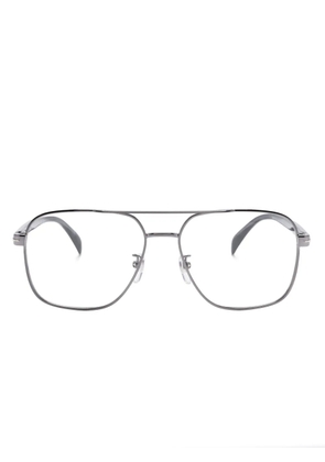 Eyewear by David Beckham DB 7103 pilot-frame glasses - Black