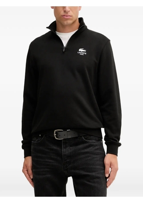 Lacoste half-zip sweatshirt - Black