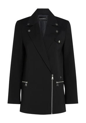 Karl Lagerfeld biker blazer - Black