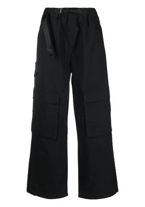 PUMA wide leg cargo trousers - Black