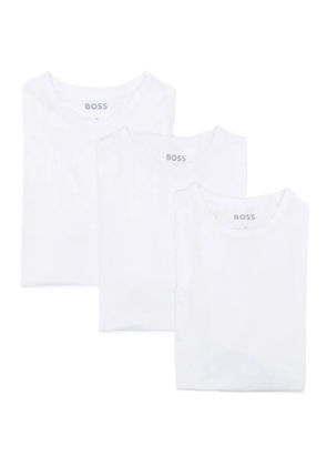 BOSS logo-patch T-shirt - White