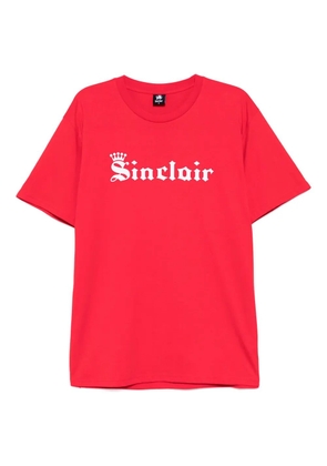 Sinclair Old English Crown T-shirt - Red
