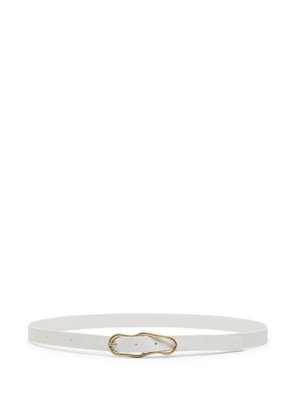 Marsèll Groviglio leather belt - White