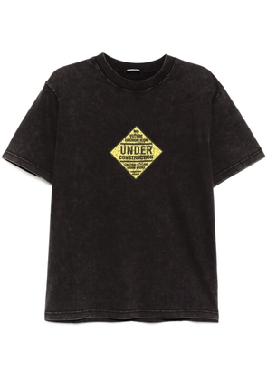 Ground Zero graphic-print T-shirt - Black