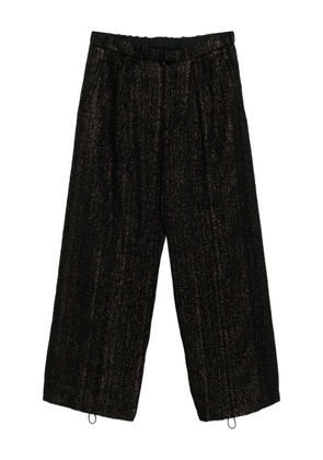 Taakk side panel trousers - Black