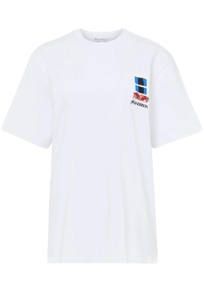 JW Anderson window-embroidered T-shirt - White