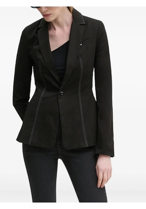 G-Star RAW stitch-detail blazer - Black