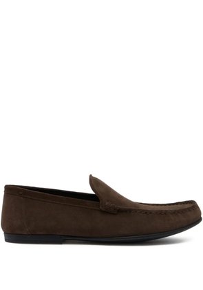 Bally Axony suede loafers - Brown