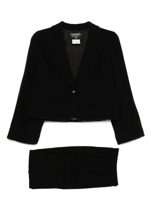 CHANEL Pre-Owned 1995 trousers suit - Black