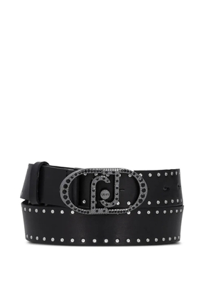 LIU JO stud-embellished leather belt - Black