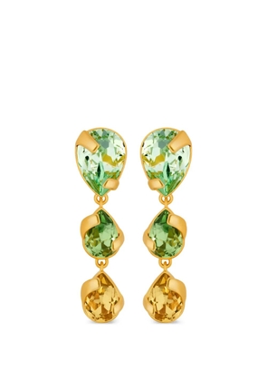 Oscar de la Renta drop earrings - Gold