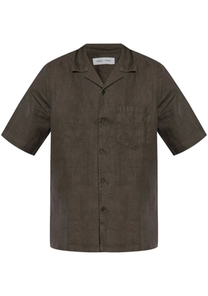 SAMSOE SAMSOE short-sleeve button-up shirt - Green