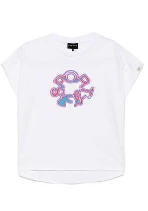 SPORT b. by agnès b. logo-printed short-sleeveT-shirt - 011